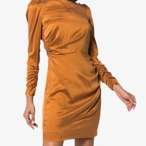 Zimmerman Draped Silk Mini Dress